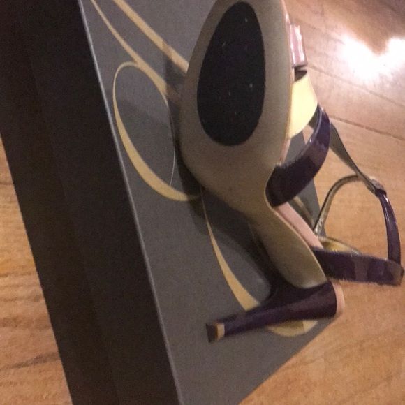 Enzo Angiolini Purple Heels - Picture 5 of 6